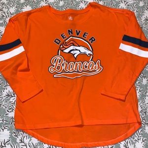 Girls Denver Broncos LS Tee